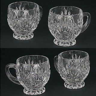 FREEDOM SET OF FOUR CRYSTAL PUNCH CUPS