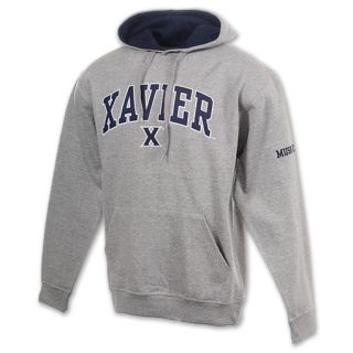 Xavier Musketeers Arch NCAA Mens Hoodie Grey