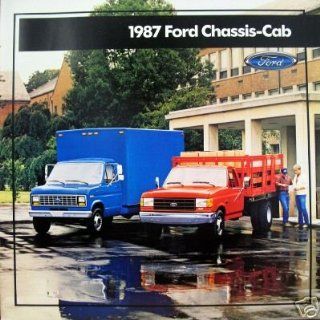 1987 Ford Chassis Cab vehicle brochure 