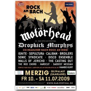 Motorhead Poster   Concert Flyer   Rock Am Bach Home