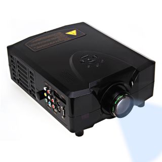 LCD Projector Home Theater Multimedia 2 HDMI 2USB 1080P Movie TV DVD