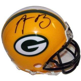 Aaron Rodgers Signed Mini Helmet   Autographed NFL Mini