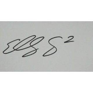 Eddy Curry Chicago Bulls Autographed 3x5 Cut Sports