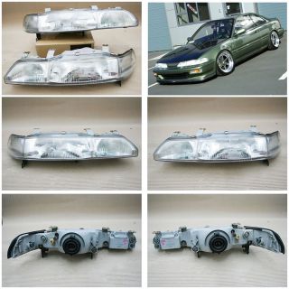 JDM Honda Integra DA6 Headlights 99 Super Crystal Clear Conversion