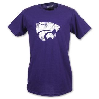 NCAA Kansas State Wildcats Logo Mens Tee Shirt