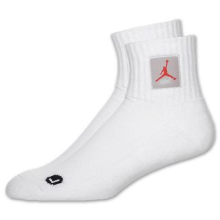 Jordan AJ4 High Quarter Socks White