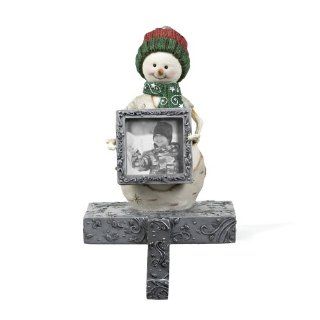 BirchHeart 4.5 Inch Tall Snowman Stocking Holder with