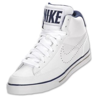 Nike Navaro High Mens Casual Shoe White/Navy/Grey