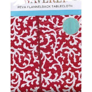 Waverly Tablecloth with Peva Flannelback 52 x 52 Square