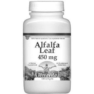 Alfalfa Leaf   450 mg   100 capsules   ZIN 510945 Health
