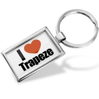 Keychain I Love Trapeze   Hand Made, Key chain ring