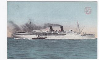 SS City of Honolulu Los Angeles Hawaii Steamship Co Postcard