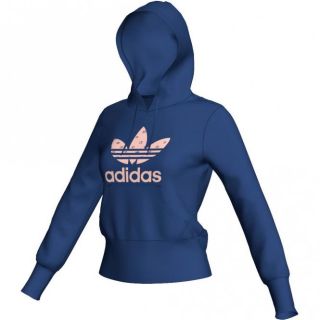 Adidas Damen Trefoil Hoodie Sweatshirt 2530 Mit Kapuze