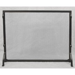 MISSION Flat Panel Fireplace Hearth Spark Screen [39 x 31