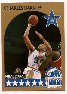 1990 NBA Hoops All Star East 1 Charles Barkley