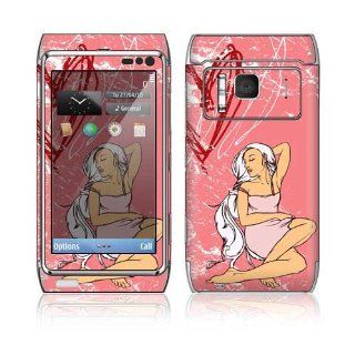 Romance Decorative Skin Cover Decal Sticker for Nokia N8