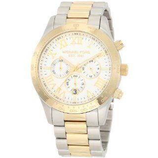 Michael Kors Watches Layton (Two Tone Gold): Watches: 