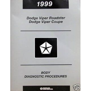 1999 Dodge Viper Body Diagnostic Procedures Manual