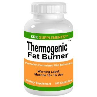 Thermogenic Fat Burner 180 Capsules Diet Pills Weight Loss