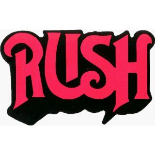 Rush   Classic Logo   Large Jumbo Vinyl Sticker / Decal : 