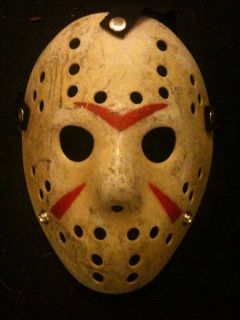  Voorhees Friday 13th Hockey Mask Halloween Horror Scary Freddy