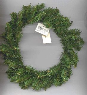  wreath small pine wreath approx 8 round positionable wire pine stem