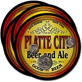 Platte City, MO Beer & Ale Coasters   4pk 