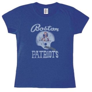 Boston Patriots   Old School Logo Juniors T Shirt
