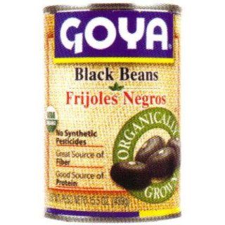 Goya Black Beans Organic 15.5 oz   Frijoles Negros Organicos 