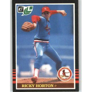 1985 Leaf / Donruss #253 Ricky Horton   St. Louis Cardinals (Baseball