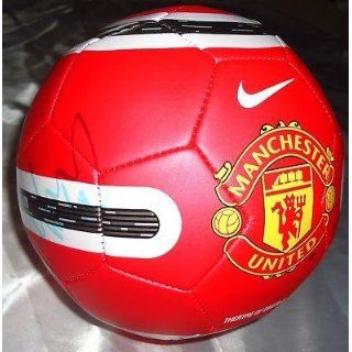 WAYNE ROONEY signed *MANCHESTER UNITED* soccer ball 2a
