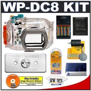 Canon WP DC8 Waterproof Case + Multi Voltage Charger with