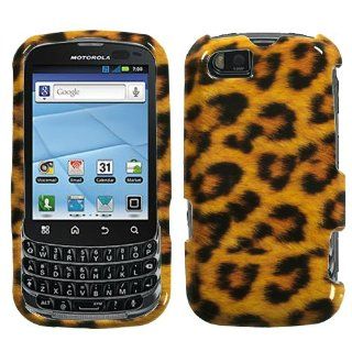 Leopard Skin Phone Protector Faceplate Cover For MOTOROLA