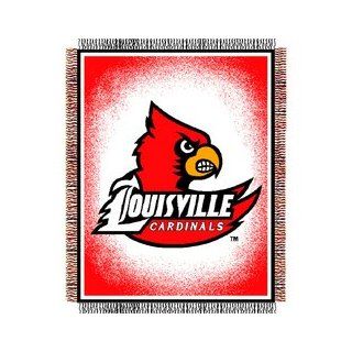 Louisville Cardinals Triple Woven Jacquard NCAA Throw (019