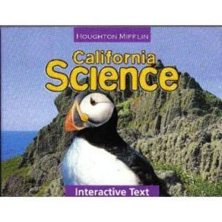 Houghton Mifflin California Science Interactive Text