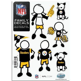 BSS   Pittsburgh Steelers NFL Family Car Decal Set (Small