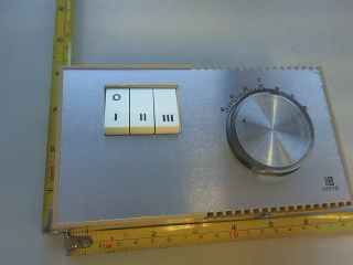 TLX2908 10 40C Room Thermostat Temperature Controller w 3 Speed Fan