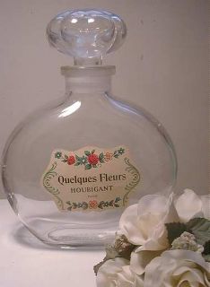 Vintage Large 8 1 2 Houbigant Quelques Fleurs Perfume Factice Display