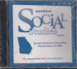  Social Studies Grade 4 CD ROM Houghton Mifflin Harcourt New