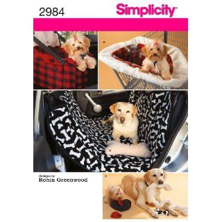 SIMPLICITY 2984 TRAVEL ACCESSORIES FOR DOGS CAR SEAT