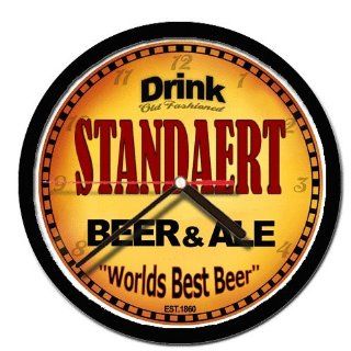 STANDAERT beer and ale cerveza wall clock 
