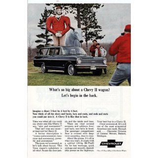 Chevy II Wagon Vintage Ad   1960s (Chevy II Nova 4 Door