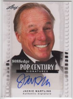  Century Auto Jackie Martling Autograph The Howard Stern Show