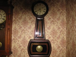 19 TH C E Howard 5 Antique Wall Clock Wieght