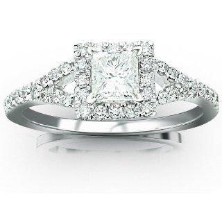  Stone and 0.4 Carats of Side Diamonds (0.91 Cttw) Jewelry 