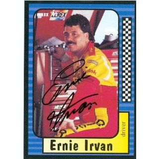 Ernie Irvan Autographed Trading Card (Auto Racing) Maxx