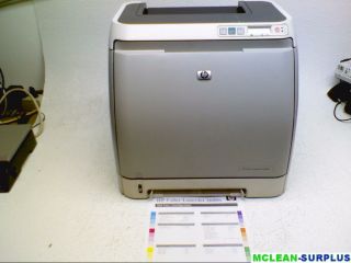 HP LaserJet 2600n Workgroup Laser Printer Working w 27 358 Page Count