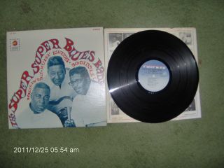 Howlin Wolf Muddy Waters and Bo Diddley Super Blues Band LP