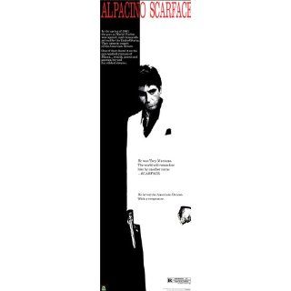 Scarface Movie Score Classic Gangster Film Poster Print