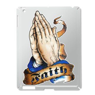 iPad 2 Case Silver of Faith Religious Praying Hands